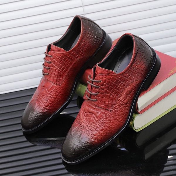 

man point toe dress shoes italian formal men's dress shoes leather black luxury wedding shoes men's flats office awhoi