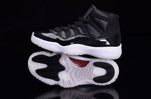 

with box 11s 72-10 black white men and women high basketball shoes sports shoes sneakers discount size 36-47