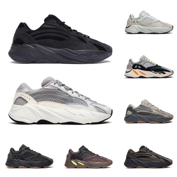 

2020 men women running shoes 700 3m reflective kanye west magnet utility black wave runner inertia mens trainers fashion sports sneakers