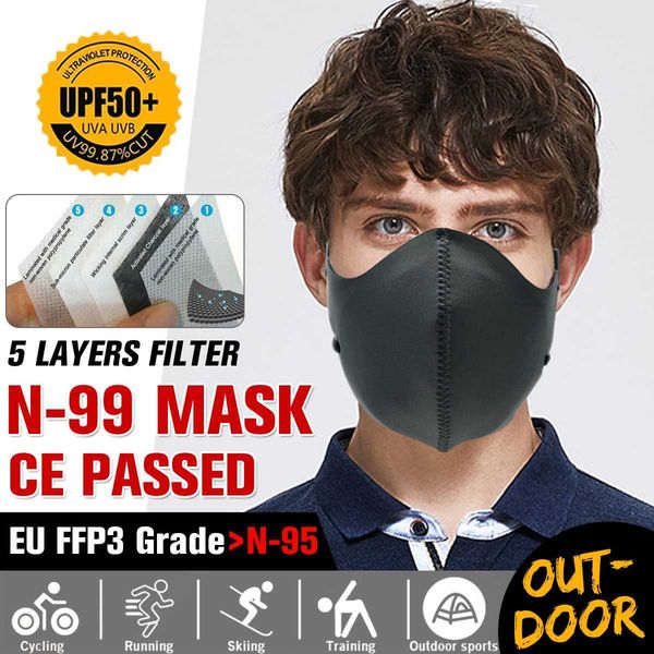 

reusable n99 99% mouth mask breathable dust-proof sponge pm2.5 face mask anti pollution shield wind mouth cover washable