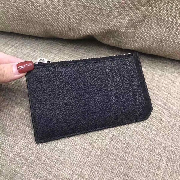 

coin purse paris big designer ladies credit clip fashion casual style leather zipper closed open purse, Brown;gray