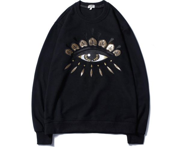

Tiger head hoodie embroidered men women weat hirt autumn winter hoodie de igner ca ual treetwear kenzo