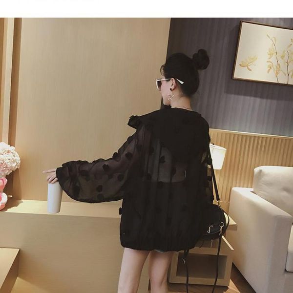 

women's trench coats 2021 spring arrival korean style loose eugen yarn thin jacket sunscreen clothing female fashion summer, Tan;black