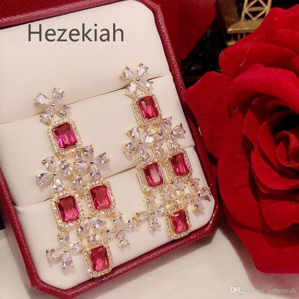 

езекия s925 tremella игла серьга бесплатной доставки личность женская мода eardrop танцевальную вечеринку высокого качества цветных серег, Golden