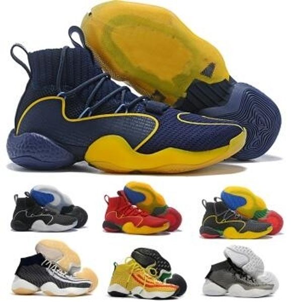 

harden socks basketball shoes sneakers 2019 men yellow pharrell x crazy byw ambition pk designers skateboard trainers tennis shoes