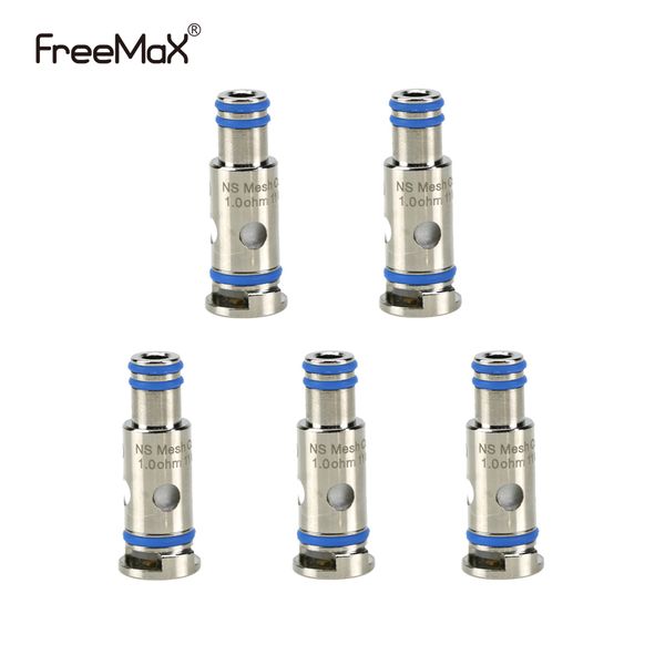

FreeMax Maxpod Coil NS Mesh Замена Катушки 1.0ohm 1.5ohm органического хлопка для Max Pod Kit 5шт / уп 100% Authentic