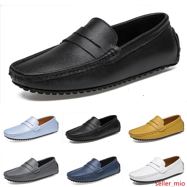 

2020 new men casual shoes black white yellow silver mens sneakers outdoor jogging walking color drop fast shipping item #12