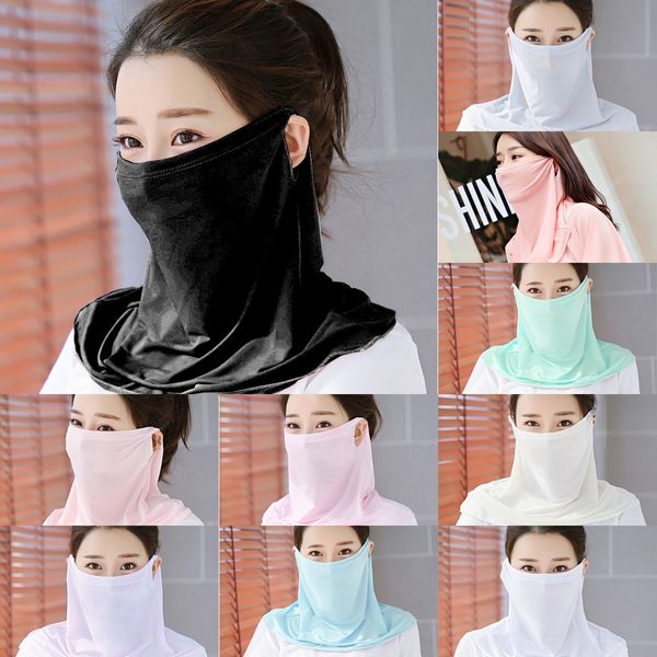 

tu5ap multi-function scarf fashion masks face skull headband scarf bandana neck, Black
