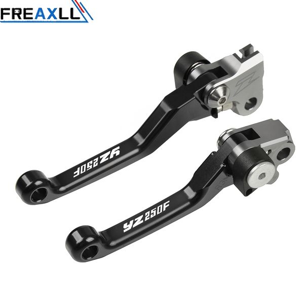 

motocross cnc aluminum dirt bike pit bike pivot handle lever brake clutch levers for yamaha yz250f 2009-2018 2010 2011 2012 2013