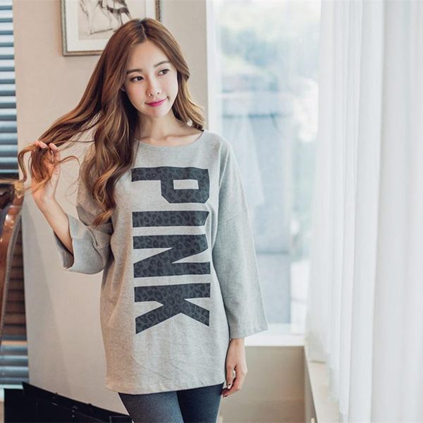 

new autumn/winter pajama sets sleepwear female long-sleeve cartoon cotton pajamas sleepwear girls plus xxl women pajamas set, Blue;gray