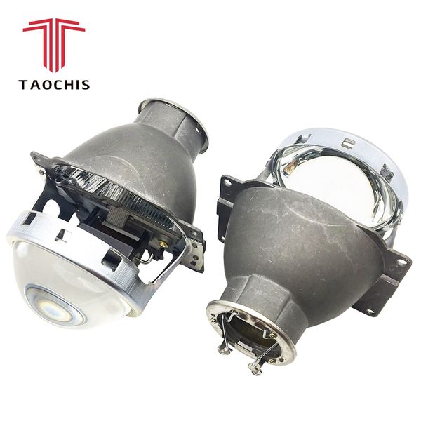

taochis car styling auto head light restyle 3.0 inch bi-xenon projector lens koito q5 h7 retrofit universal car light