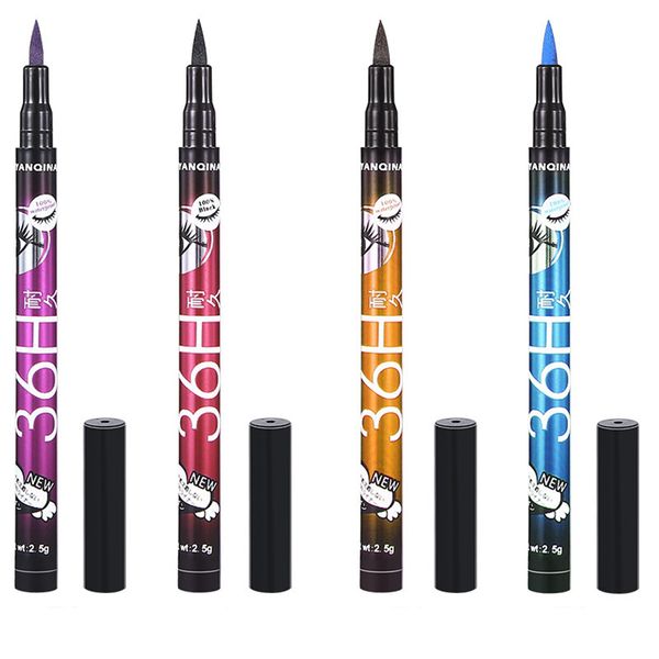 

yanqina 36h eyeliner pencil waterproof sharpen eyeliner pencil liquid eye liner professional eyes makeup pen rra2590