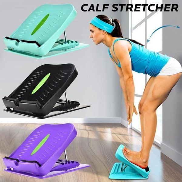 

anti-slip adjustable foot calf stretcher incline board body stretching tool for sports yoga massage fitness pedal stretcher