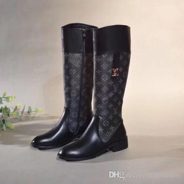 

2020 fashion luxury women's martin boots sports casual temperament dress shoes children sneakers size 35-42, Black