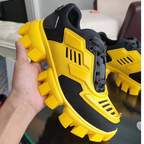 

20ss mens sneaker cloudbust thunder technical fabric sneakers for men women shoes mk08, Black