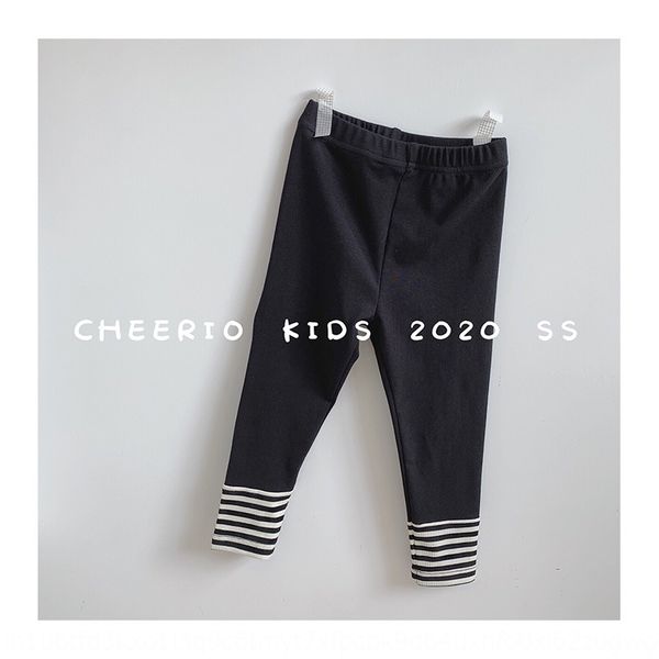 

pvxo8 all-match leggings season children's clothing baby's knitted tight tight pants children's tights comprehensive leisure, Blue