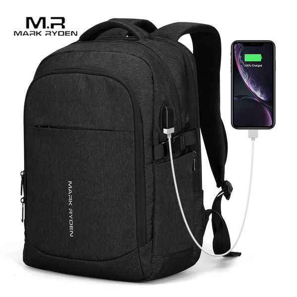 

mark ryden backpack multifunctional usb charging 15inch lapman bags outdoor business leisure fashion male mochila backpack