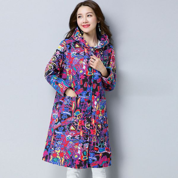 

women winter hooded warm coat plus size candy color cotton padded jacket female long parka womens wadded jaqueta feminina#3, Black