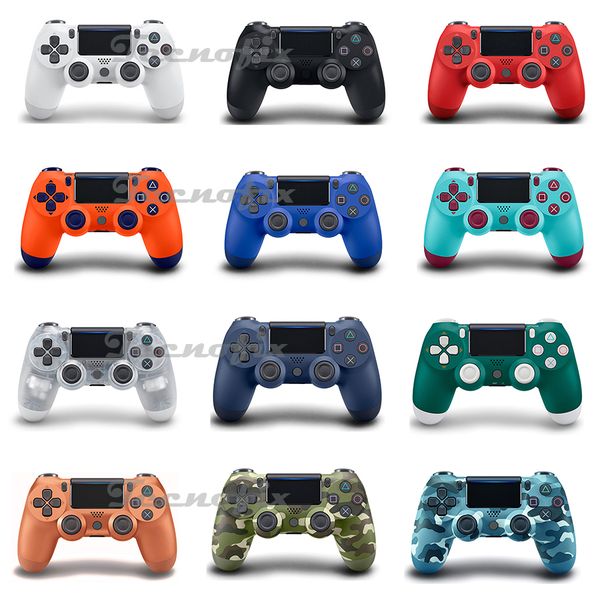 

Bluetooth wirele joy tick for p 4 controller fit for play tation 4 con ole for play tation dual hock 4 gamepad with retail packaging box