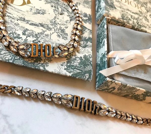 

d family horse eye wheat ear letter bracelet female high version, Golden;silver