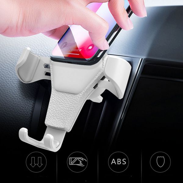 

universal car phone holder for phone in car air vent mount stand mobile clip holder stand for smartphone gravity bracket