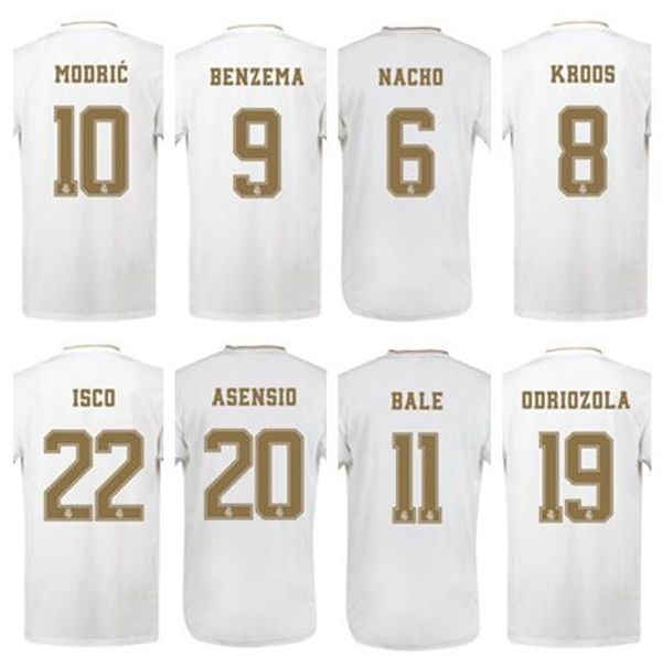 

2019 Customized 7 hazard Thai Quality Soccer Jerseys yakuda online store, 10 Modric 9 BENZEMA 8 Kroos 22 ISCO Nacho 6 Custom 11 BALE wears