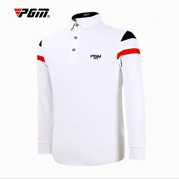

2018 pgm products style men's t-shirts autumn winter high elastic thickening long sleeve t shirts for male size m-xxl, Black;blue