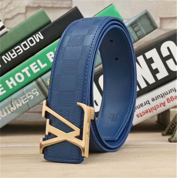 

2019 luxury belt fashion brand belt men's and women's brand designer belts gold buckles party jeans + with box, Black;brown