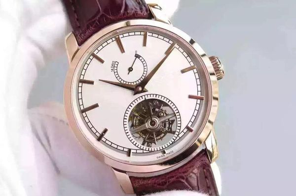 

Vc 89000 000r 9655 luxury watch manual diamond flywheel mechanical movement 18k ro e gold apphire cry tal gla waterproof men watche