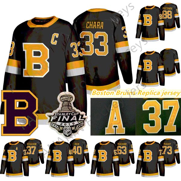 

2020 boston bruins hockey 33 zdeno chara 8 cam neely 88 david pastrnak 63 brad marchand charlie mcavoy 74 jake debrusk jerseys, Black;red