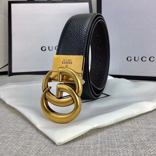 

New 0 13 gucci belt genuine leather black and white color de igner cowhide belt for men luxury belt 12