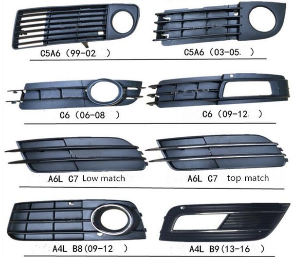 

osmrk fog lamp cover frame base shell for a6l a4l a6 c5 c6 c7 b8 b9