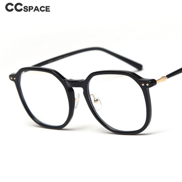 

47342 square anti-blue light glasses frames men women optical fashion computer glasses, Black