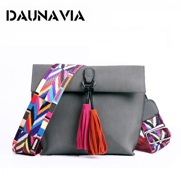 

daunavia женщины сумка кисточкой crossbody сумки для девочек сумки на плечо женский дизайнер сумки bolsa feminina bolsos muje