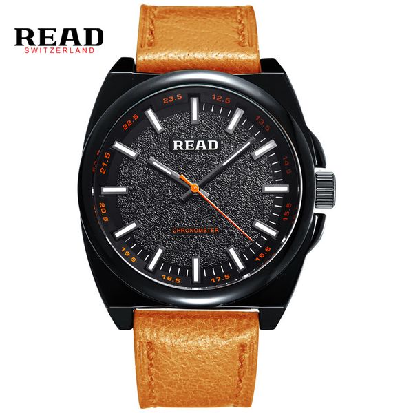 

r2061 army quartz mens watches leather men watch casual sport male clock watch relogio masculino pk curren, Slivery;brown