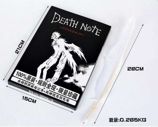 

fashion anime theme death note cosplay notebook new school large writing journal 20.5cm*14.5cm, Purple;pink