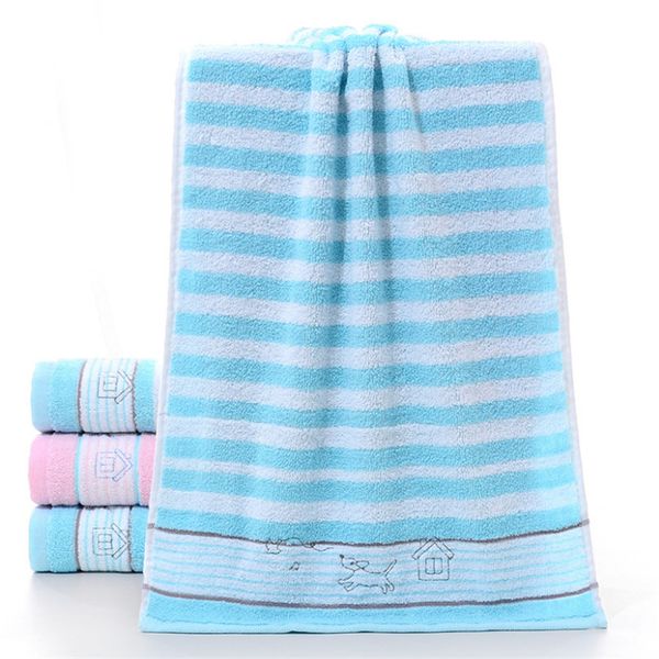 

производитель оптового полосатого полотенца для взрослых умывание полотенца главных впитывающего полотенце поддержки пользовательского логот