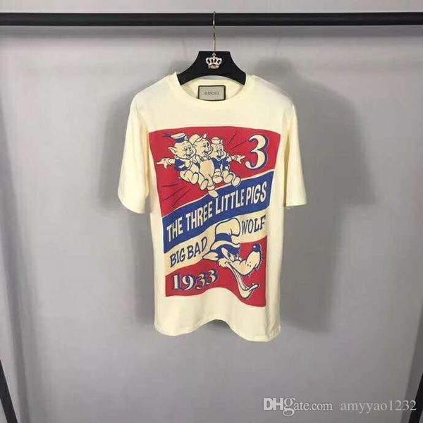 

415 2019 летний бренд тот же стиль хлопок пуловер круглый вырез высокое качество белая женская одежда роскошь qixuan, White