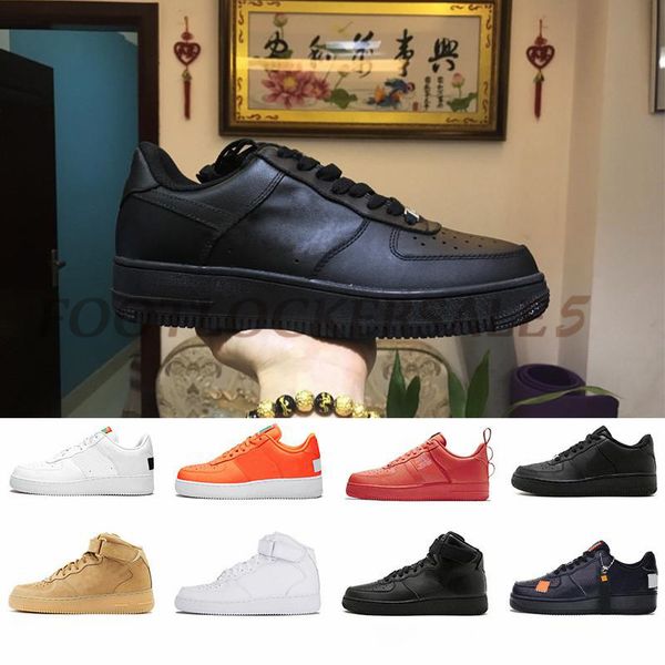 

2019 new dunk 1 sports running shoes mens utility flats casual skate shoes 1s womens male fashion designer sneakers size 36-45, White;red