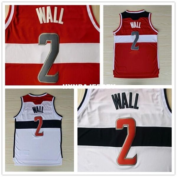 

2016 selling men's john wall jersey john wall basketball jerseys double stitched fast ncaa college, Black;blue