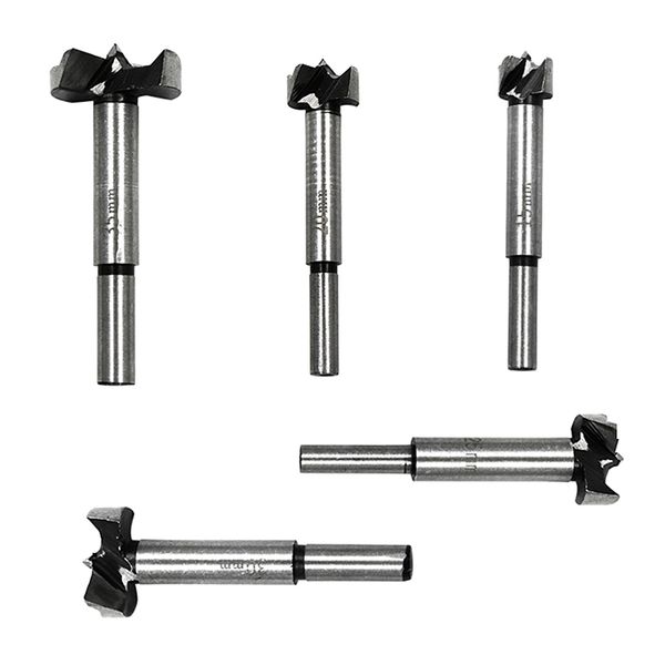 

5 pieces professional drill bit set woodworking hole saw wood cutter kits
