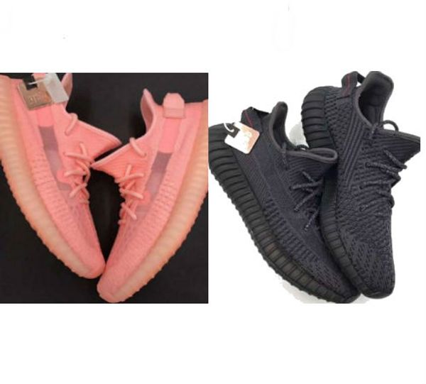 

PK Top Version All pink green Black Reflective static with Stock x paper EG7492 ture form Running Shoes sneakers 36-46 hyperspace with box