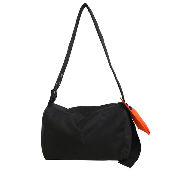 

ladies casual women messenger bags solid shoulder bag fashion couple large capacity flip messenger bag street trend student