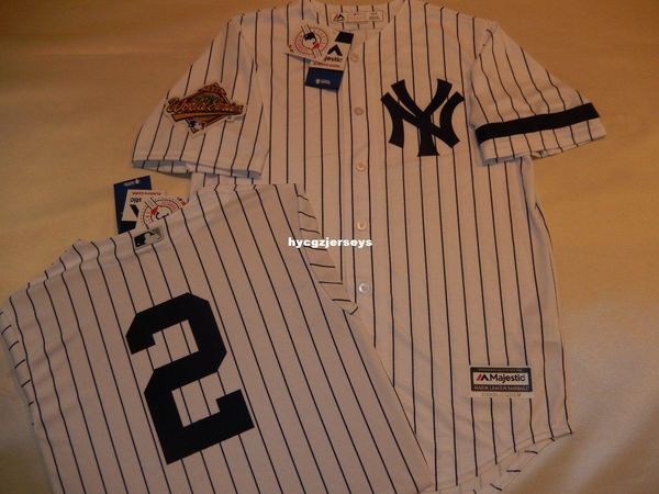 

baseball ny #2 derek jeter 1996 shirt jersey wht p/s mens stitched jerseys big and tall size xs-6xl for sale, Black;blue