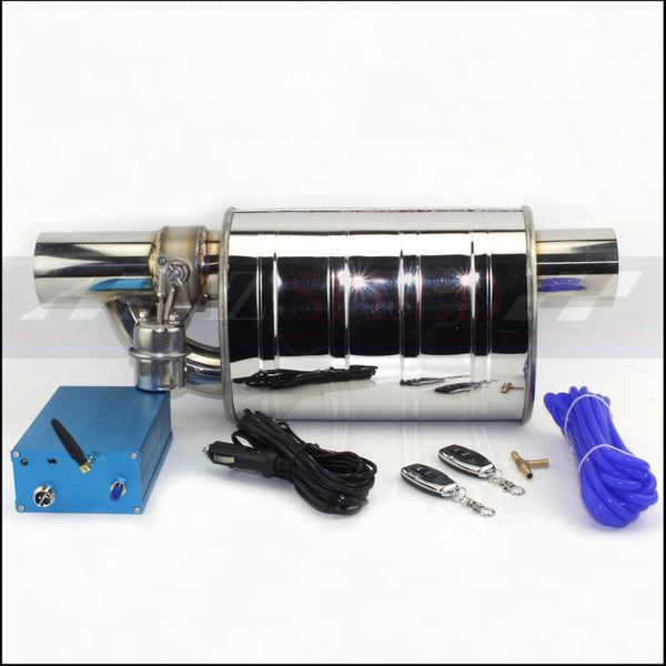 

auto exhaust pipe remote control valve exhaust muffler 304 stainless steel remote control switch sound for e90 e46