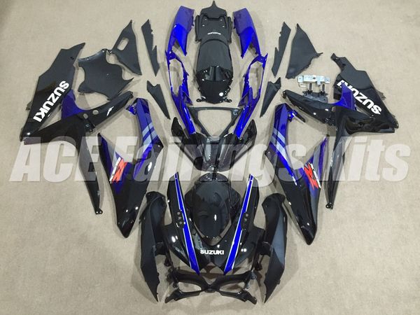 

new abs injection molding fairing kit for suzuki gsxr600 gsxr750 k8 08-10 2008 2009 2010 08 09 10 600 750 bodywork set blue black