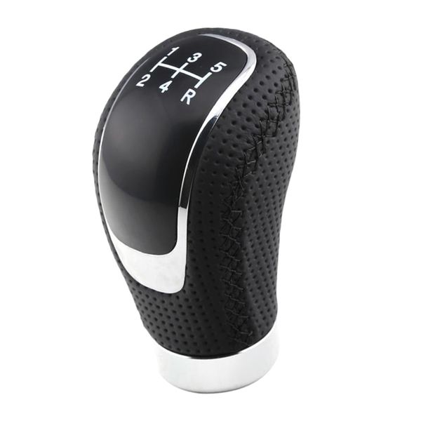 

5 manual car gear shift knob stick shifter lever stitching