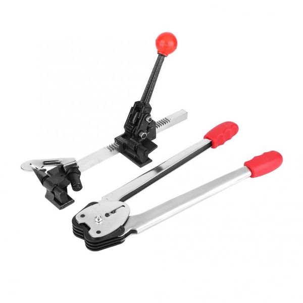 

2pcs manual double using strap tensioner crimper belts strapping tool packing machine screwdriver set