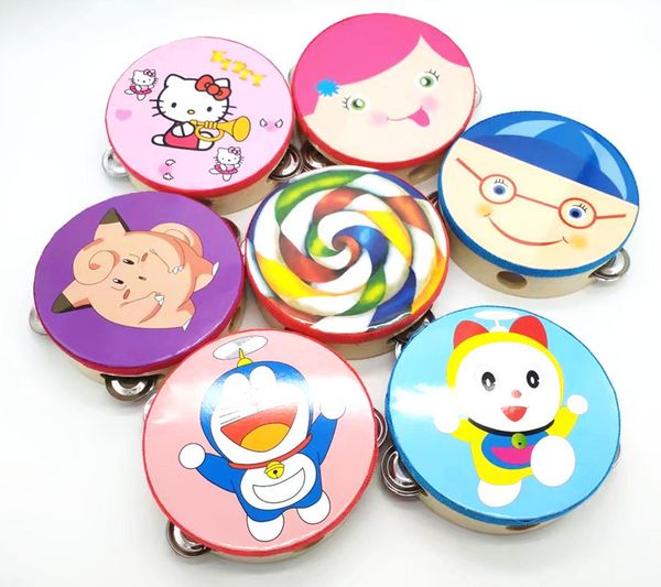 

baby face children's hand drums 6 inch cartoon tambourine