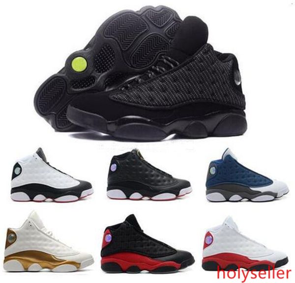 

новые 13 og black cat мужских ботинок баскетбола 3m reflect 13s black cat легкая атлетика кроссовки высокого качества с обувью box